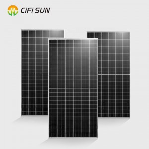 Solar Panel 525-550W 72 Half Cell Bifacial Module
