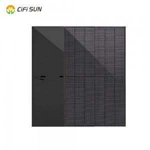 Solar Panel 390W-410W Black Bifacial Module